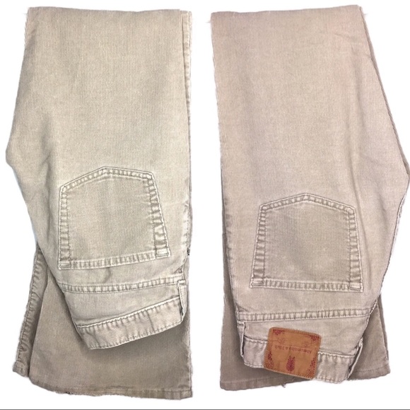 Vintage Abercrombie & Fitch Boot Cut Corduroys 2 - Picture 2 of 8